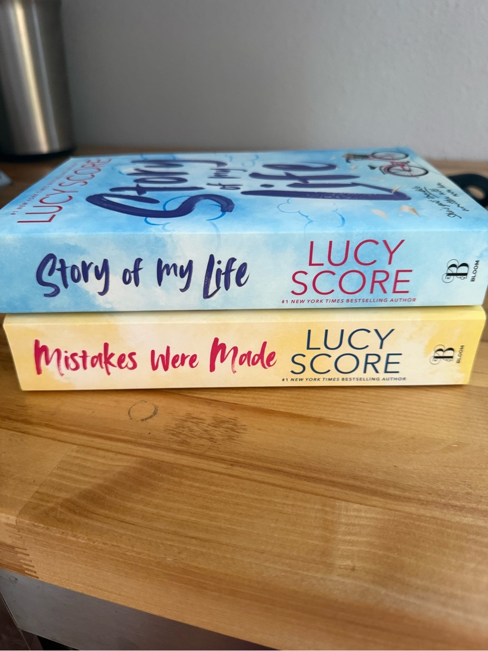 Lucy Score first 2 in series, Story of my Life and Mistakes were Made